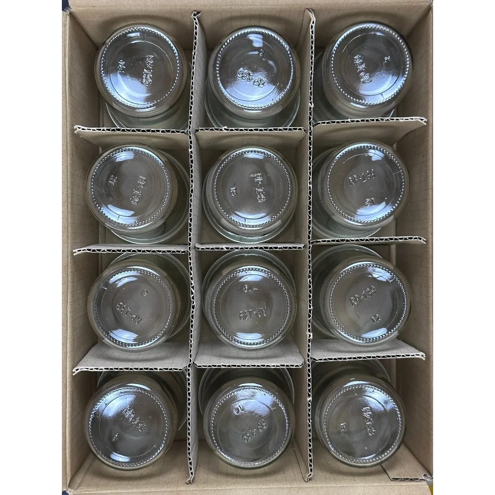 8 oz Jelly Jars‎ - 12 Piece Case Pack - Canning, Preserving, Crafts
